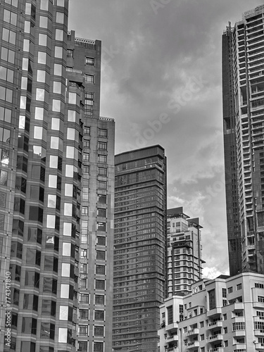Canvas Print Skyscrapers in Kuala Lumpur, Malaysia