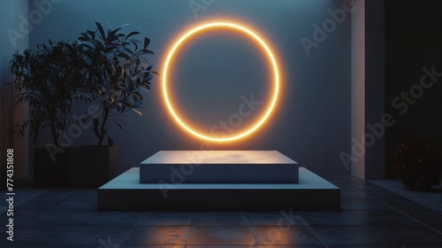 Large Round Object on Table