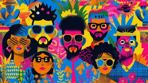 Colorful Abstract Painting