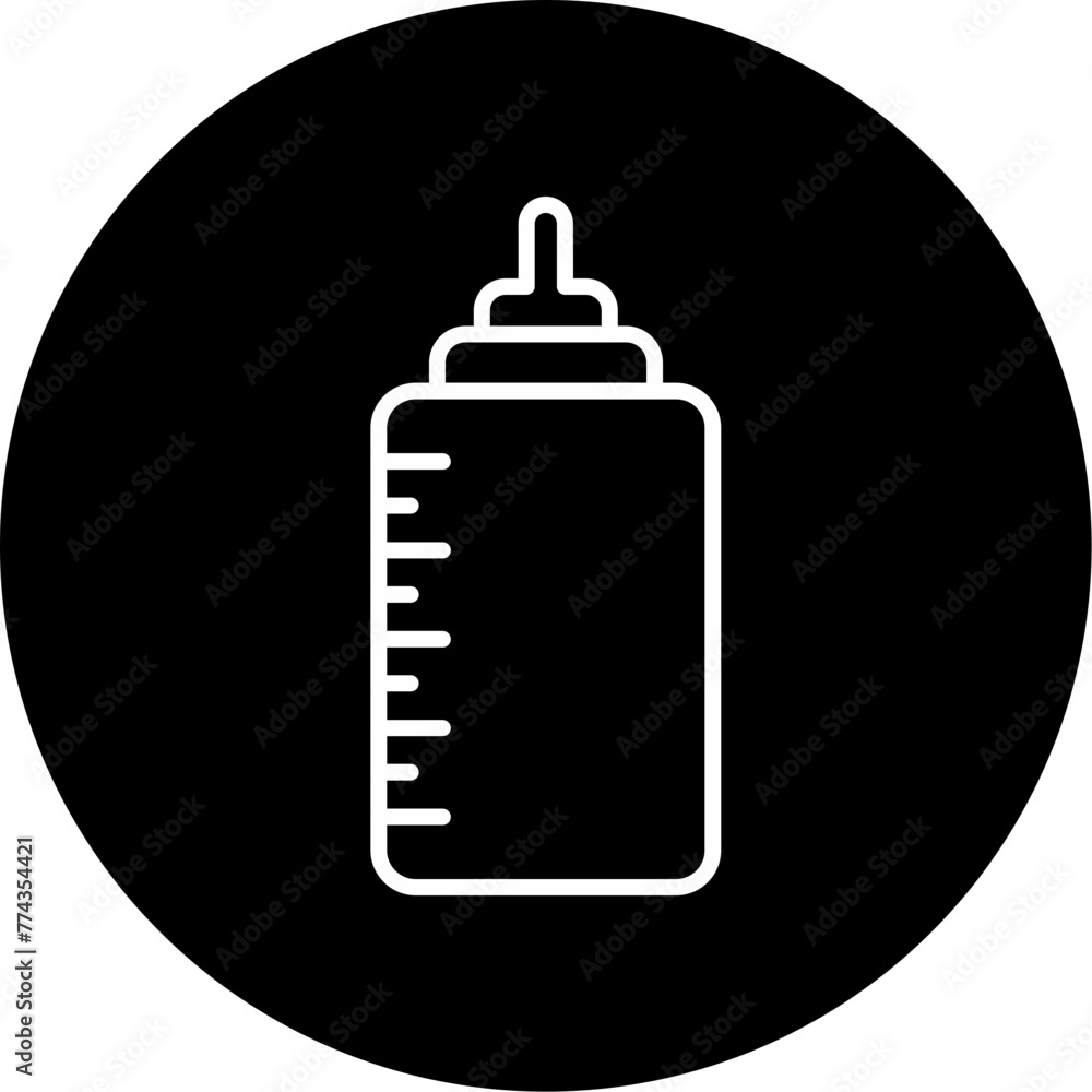 Obraz premium Feeding Bottle Icon