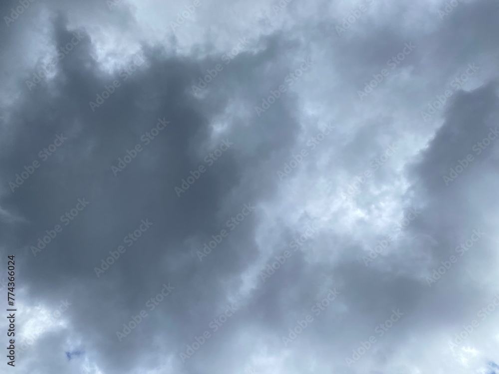 Obraz premium storm clouds timelapse