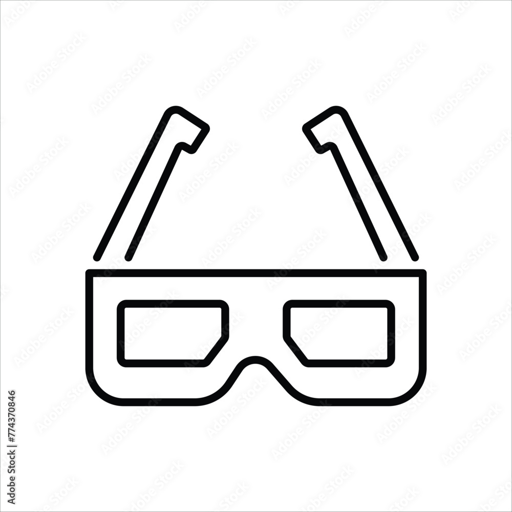 3d Glasses icon editable stock vector icon 3d Glasses icon editable stock vector icon