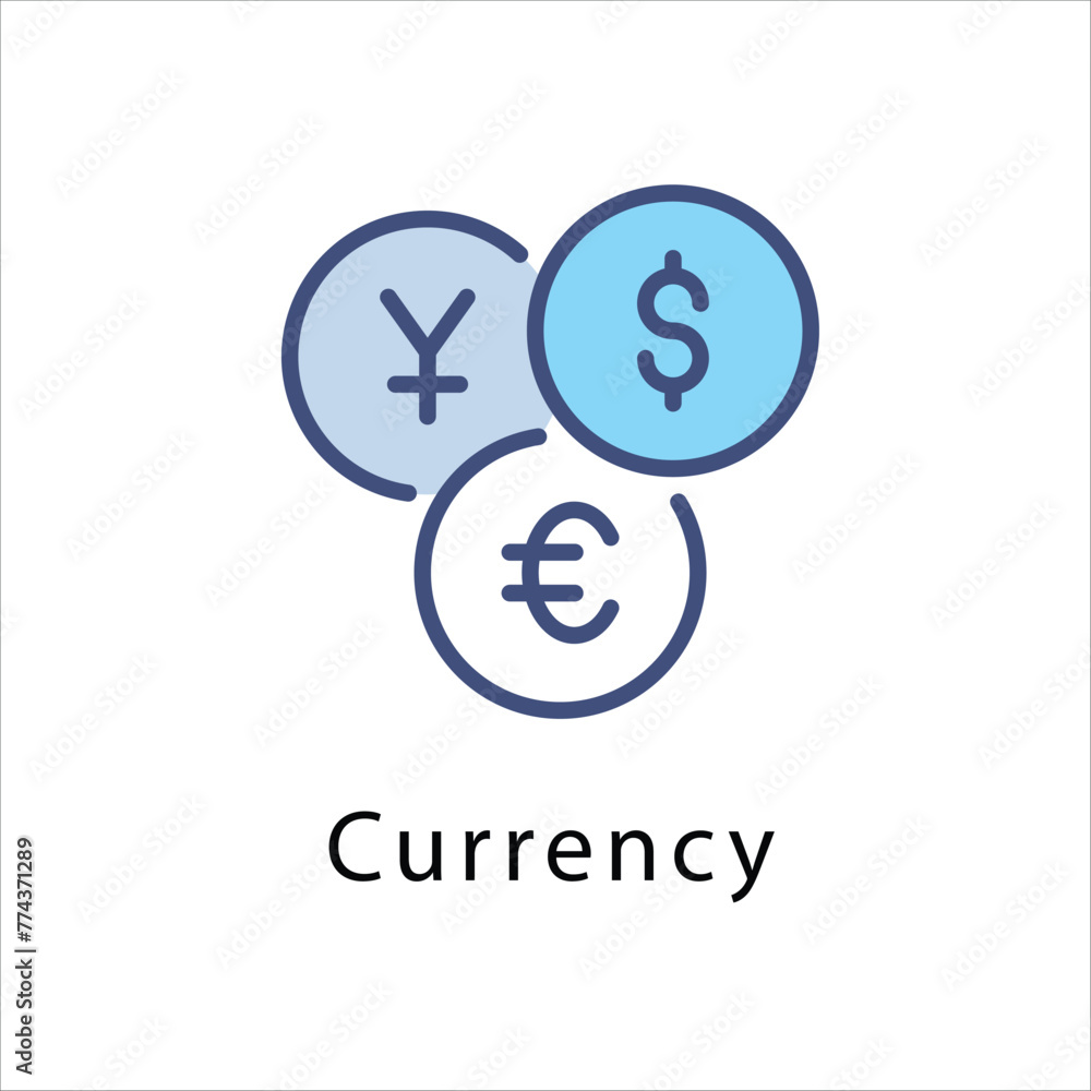 Obraz premium Currency icon