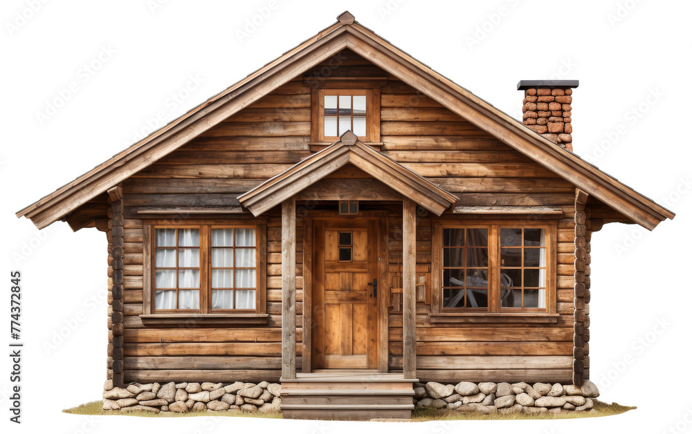 A small log cabin with a welcoming porch set in the serene wilderness A small log cabin with a welcoming porch set in the serene wilderness