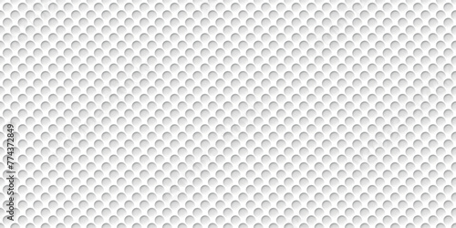 White abstract seamless pattern with imitation golf ball texture