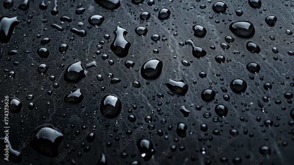 Rain on a black background. Raindrop overlay Rain on a black background. Raindrop overlay