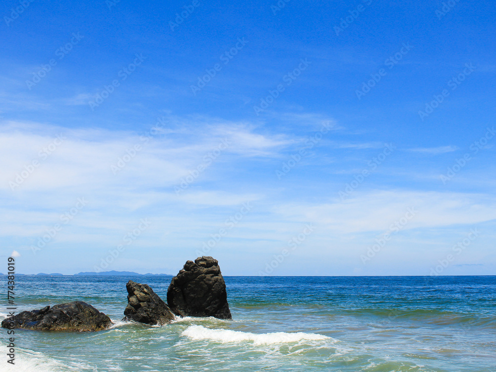 rocks in the sea rocks in the sea