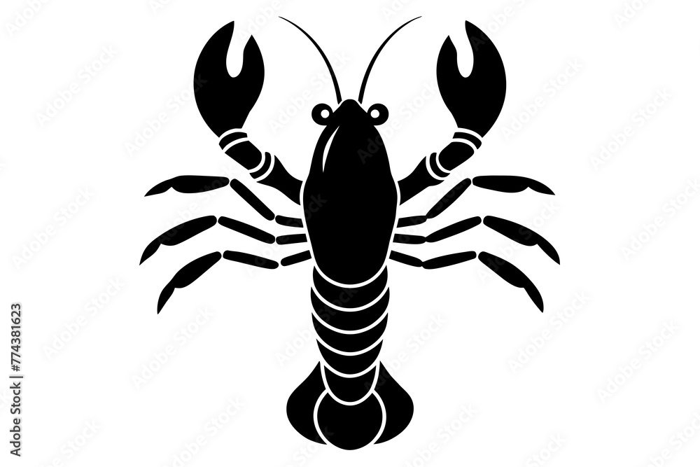 Fototapeta premium lobster vector illustration