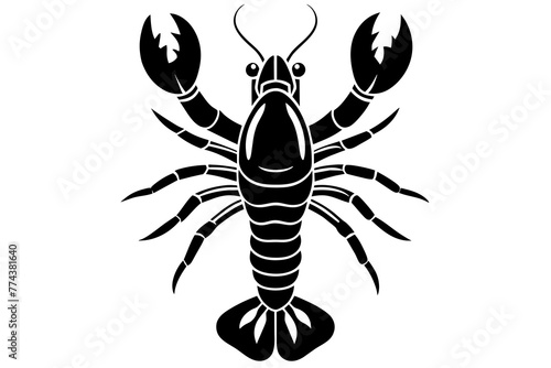 lobster vector illustration © MDSHIJU