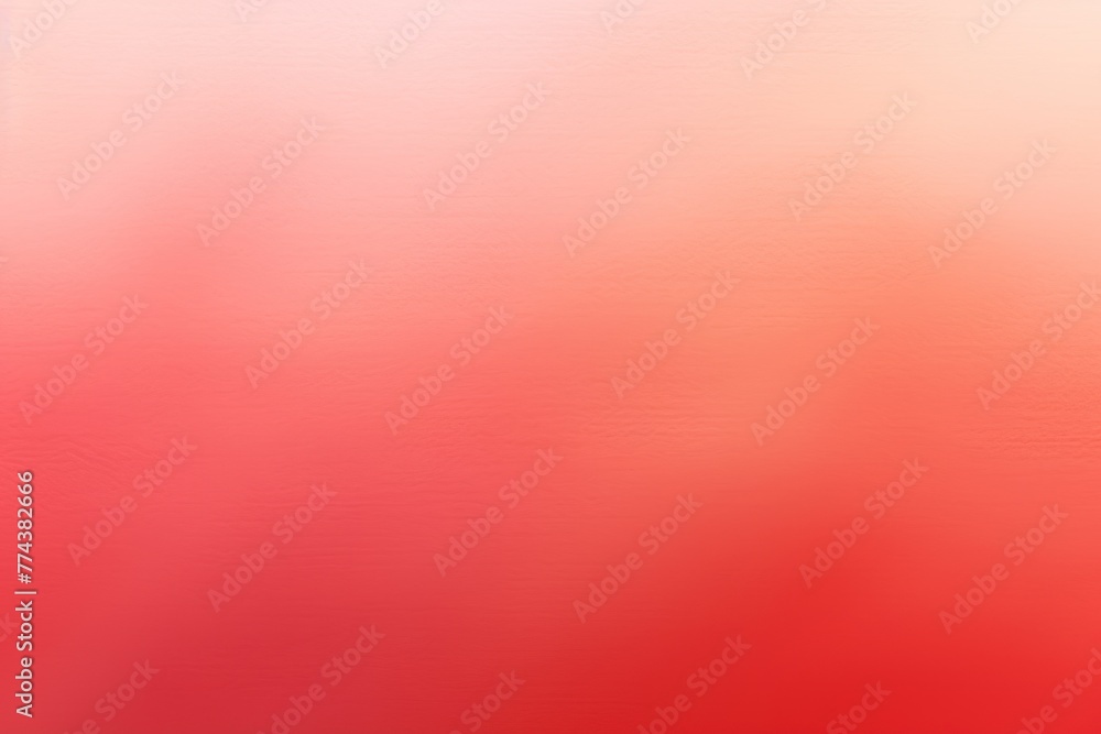 Red barely noticeable very thin watercolor gradient smooth seamless pattern background with copy space  - obrazy, fototapety, plakaty 