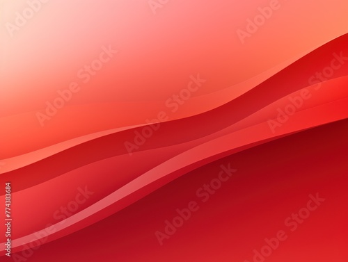 Red gradient wave pattern background with noise texture and soft surface 