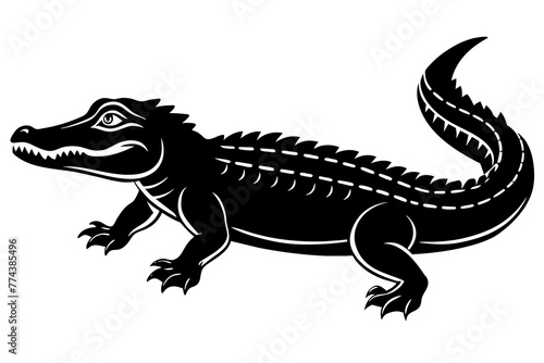  alligator vector illustration