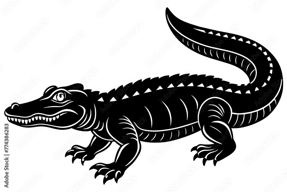 crocodile vector illustration crocodile vector illustration