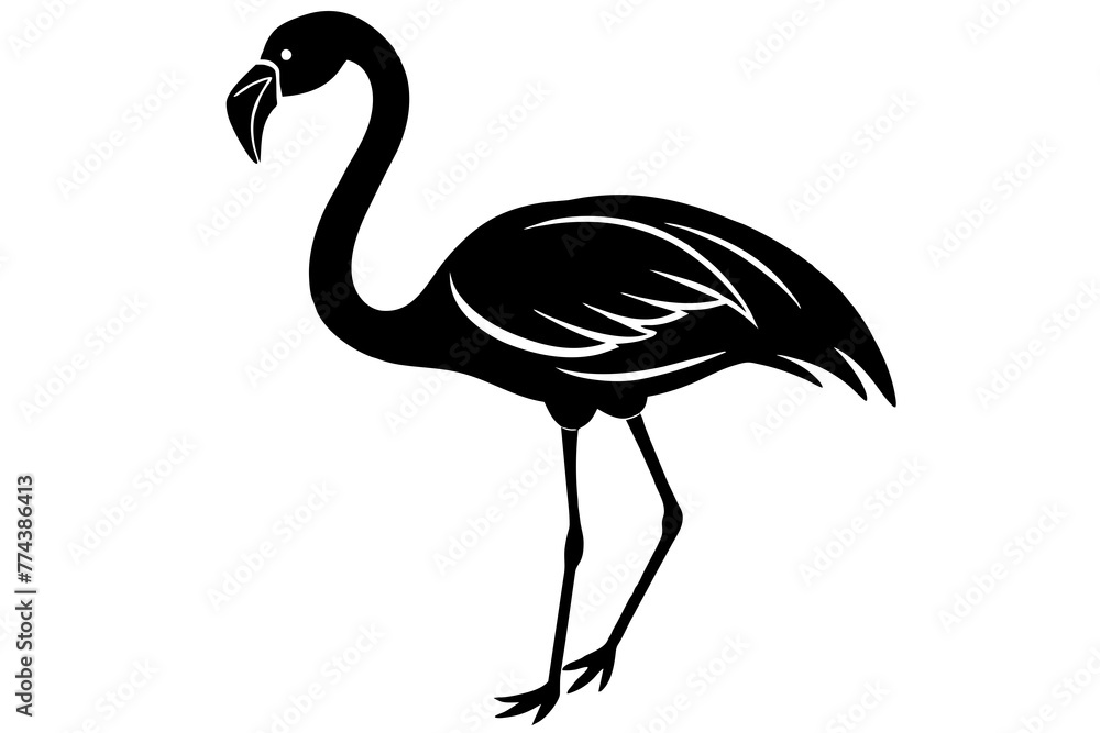 Fototapeta premium flamingo vector illustration