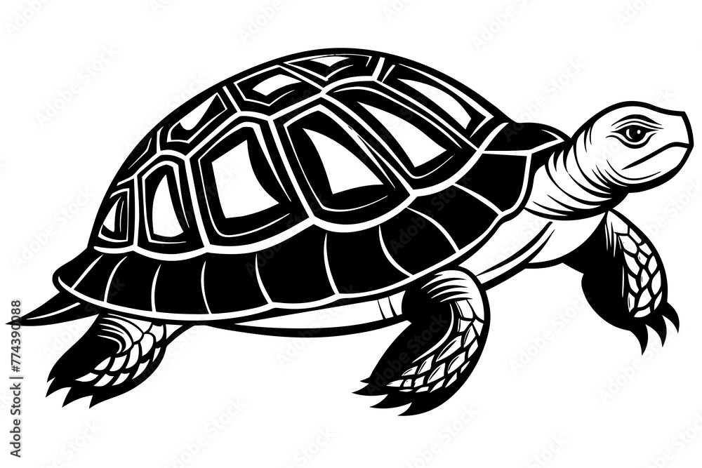 turtle silhouette vector illustration turtle silhouette vector illustration