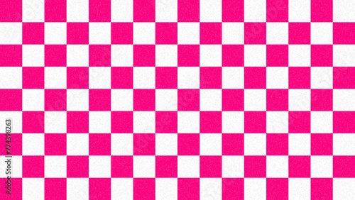 pink and white checkered pattern