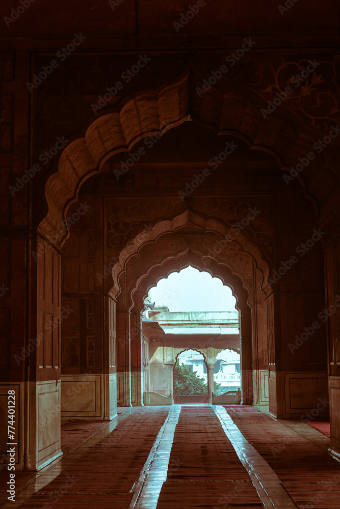 Jama Masjid Mosque New Delhi Architecture Heritage Landmark Islam Muslim Mughal India Monument Minaret Prayer Worship Faith Iconic Historical Sacred Indian Religion Temple