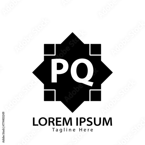 letter PQ logo. PQ. PQ logo design vector illustration for creative company, business, industry