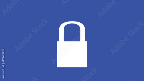 Lock Isolated Vector icon,Lock Icon Vector,padlock in the open and closed positions.
