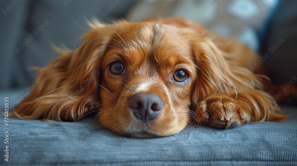 sweet puppy, young dog - illustraion - ai generated sweet puppy, young dog - illustraion - ai generated