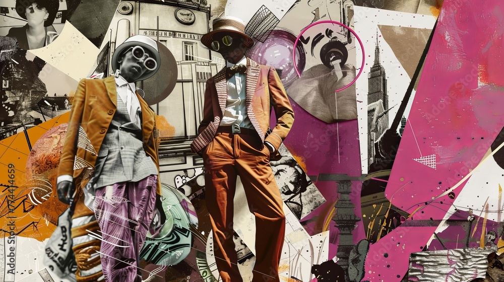 Obraz premium Collage Art Idea