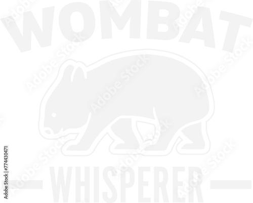 Funny Wombat Whisperer Svg Design These file sets can be used for a wide variety of items  t-shirt design  coffee mug design  stickers  custom tumblers  custom hats  printables  print-on-demand  pillo