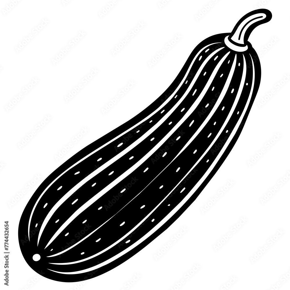 cucumber silhouette vector illustration svg file cucumber silhouette vector illustration svg file