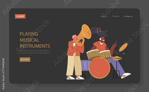 Retirees' Activities concept.