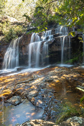 Cachoeira no distrito de Conselheiro Mata, na cidade de Diamantina, Estado de Minas Gerais, Brasil photo