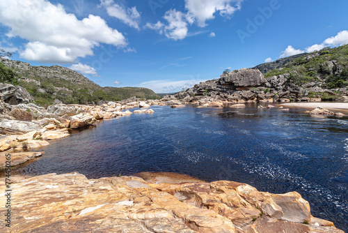 rio no distrito de Conselheiro Mata, na cidade de Diamantina, Estado de Minas Gerais, Brasil