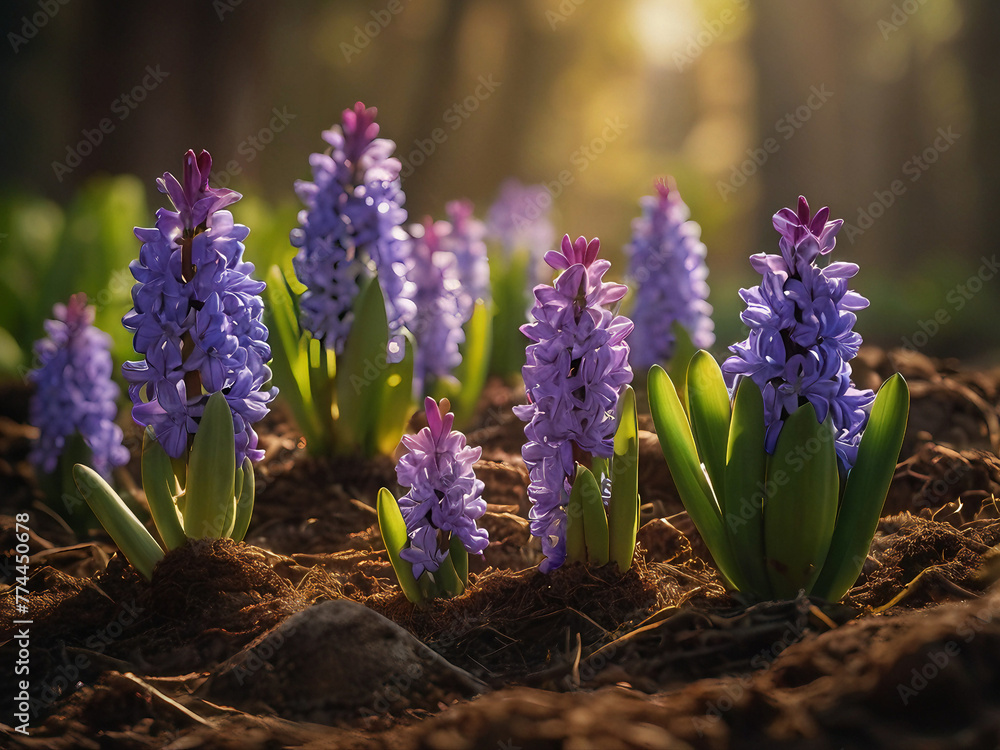 Fototapeta premium Hyacinths 