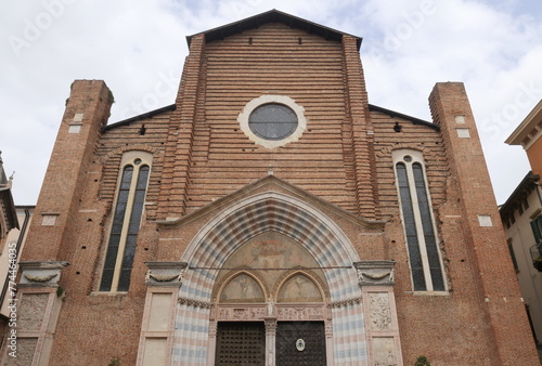 Sant'Anastasia church in Verona, Veneto, Italy