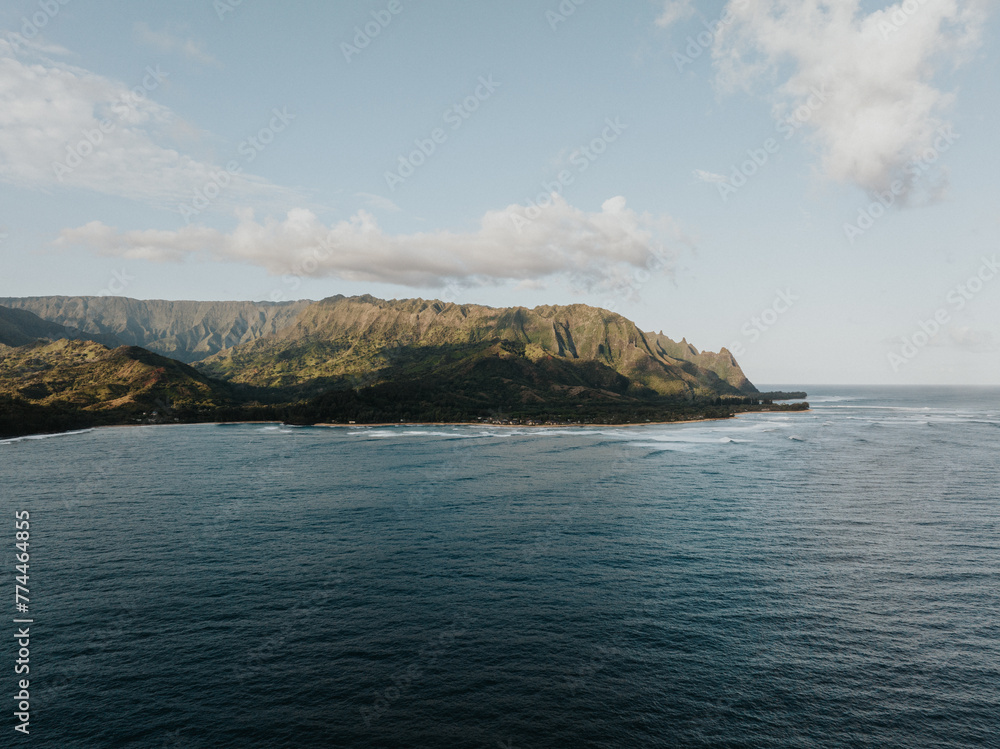 Hawaii mountain scape 