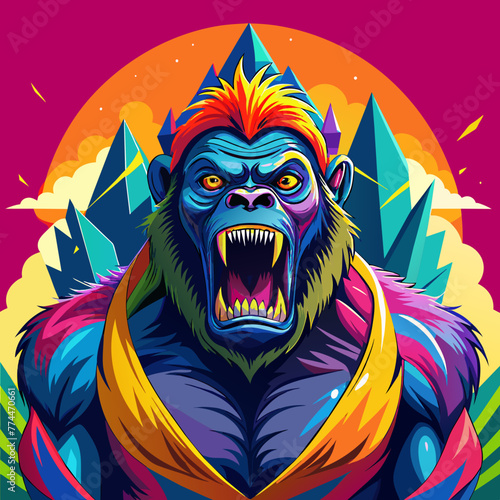 King Kong, Gorilla, Ape, Beast, Giant, Mighty, 