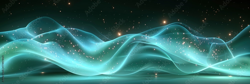 Fototapeta premium Abstract Background Gradient Sleepy Green, Background HD For Designer
