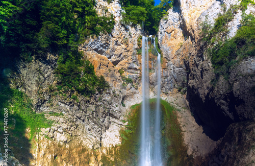 Waterfall Bliha, Sanski Most, Bosnia and Herzegovina