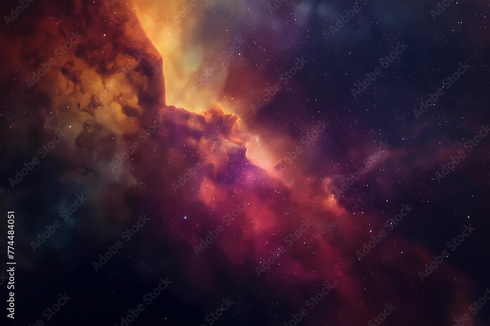 a colorful nebula a colorful nebula