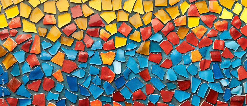background with colorful mosaic stones background with colorful mosaic stones