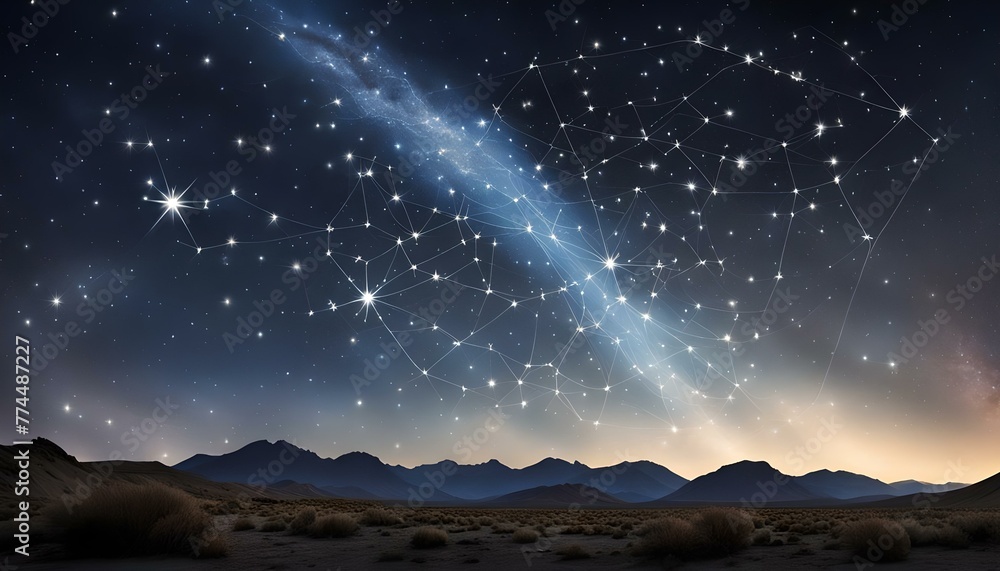 Fototapeta premium Stargazing in Wonder