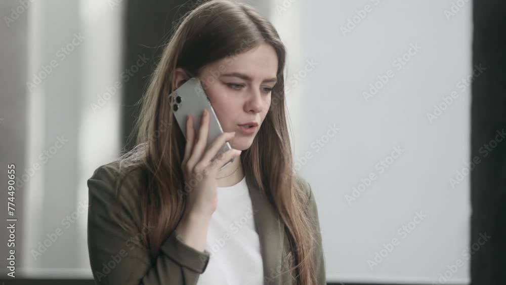 Irritated arguing young businesswoman yelling at mobile phone at city centre Angry nervous female talk on smartphone expressing negative emotion outdoors Bad conflict working or personal conversation Irritated arguing young businesswoman yelling at mobile phone at city centre Angry nervous female talk on smartphone expressing negative emotion outdoors Bad conflict working or personal conversation
