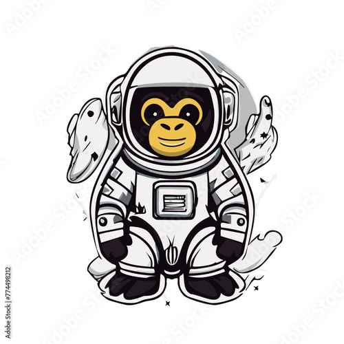 Simios astronautas