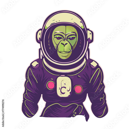 Simios astronautas