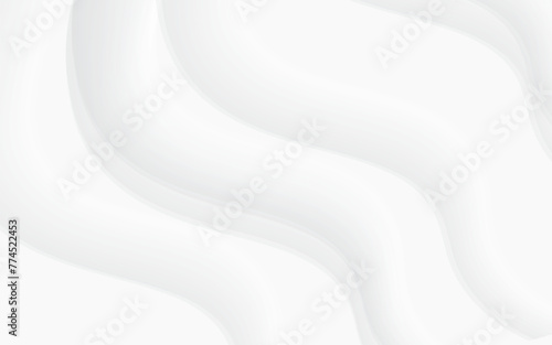 White background luxurious abstract texture Sparkling with soft, beautiful waves