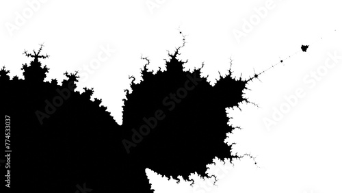 Фотография fractal zoom mathematical art 2D illustration