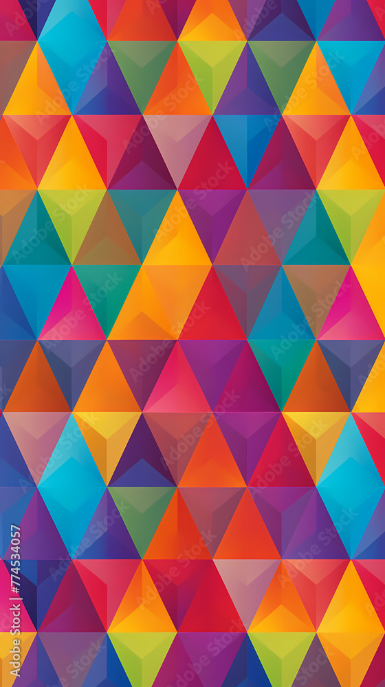 Seamless multi-colored rhombus pattern Seamless multi-colored rhombus pattern