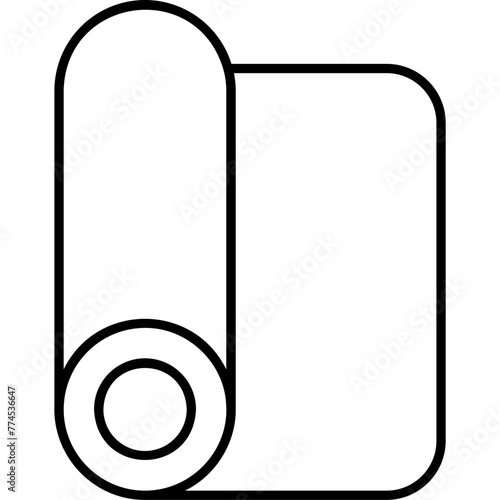 Yoga Mat Icon