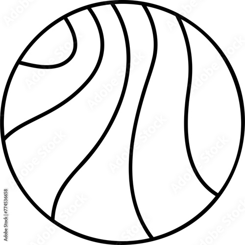 Yoga Ball Icon
