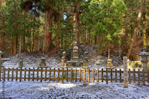 Kongobu-ji Okuno-in Okunoin Cemetery at Koyasan, Koya, Ito District, Wakayama, Japan photo