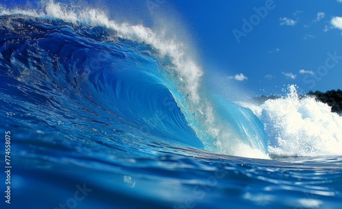 Powerful Wave Breaking in the Ocean