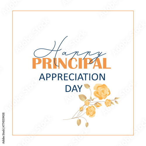 Principal Appreciation Day. Concept